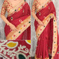 Kota doria checks cotton silk Saree
