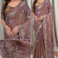 Fendy satin jacquard saree