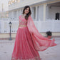 Fendi Silk With Heavy Sequins & Zari Thread Embroidered work lehenga