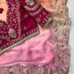 Beautiful sequins and zari embroidery work saree