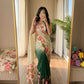 Soft pure Georgette handwork sarees