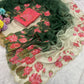 Soft pure Georgette handwork sarees