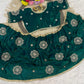 Very Soft nd Elegant rich look space silk fabric with amazing embroidery beats work saree