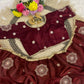 Very Soft nd Elegant rich look space silk fabric with amazing embroidery beats work saree