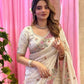Designer Party Wear Pure Soft Tissue Silk Saree