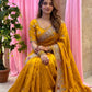 Designer Party Wear Pure Soft Tissue Silk Saree