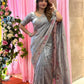 Designer Party Wear Pure Soft Tissue Silk Saree