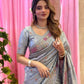 Designer Party Wear Pure Soft Tissue Silk Saree