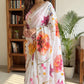 Soft pure Georgette handwork sarees
