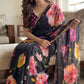 Soft pure Georgette handwork sarees