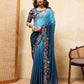 Party Wear Soft Star Georgette Saree