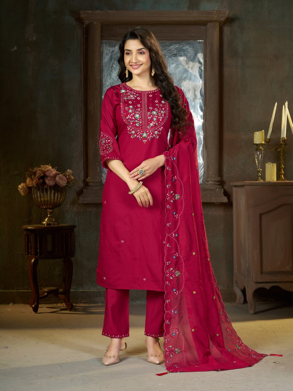 PREMIUM-FERTIGANZUG-SET AUS ANARKALI