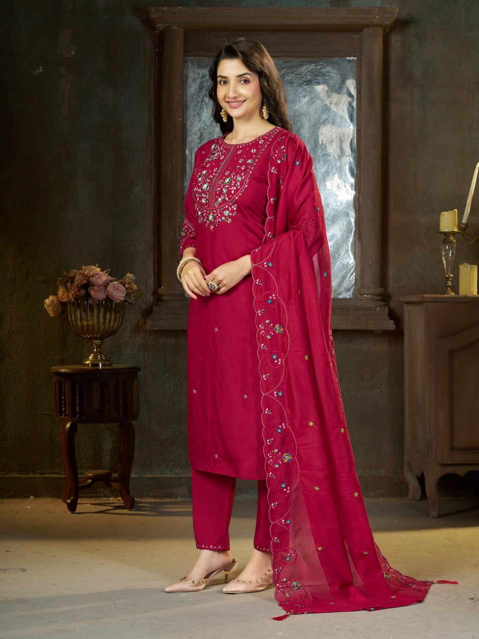 PREMIUM-FERTIGANZUG-SET AUS ANARKALI
