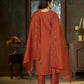 Marina Silk Multi Embroidery Thread With Hand Work Suit