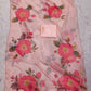 Soft Tebby silk with floral print saree