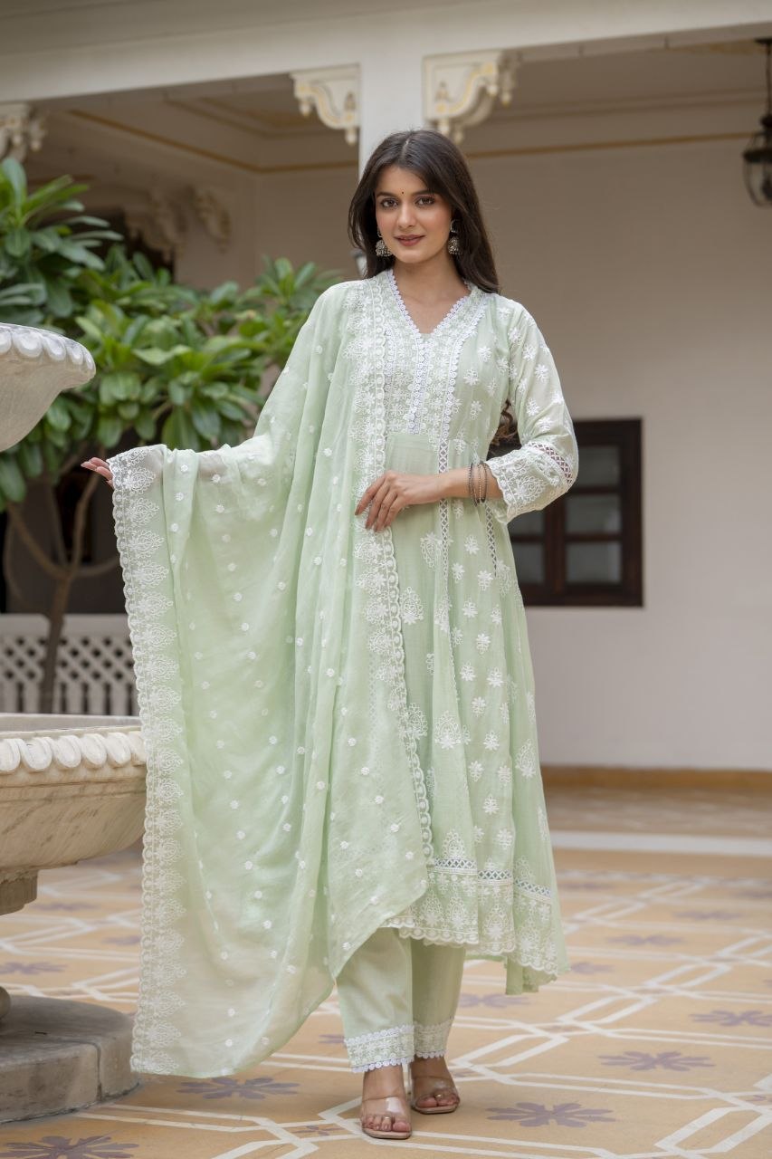 Presenting New Ready-Made Gown Pant Dupatta Collection