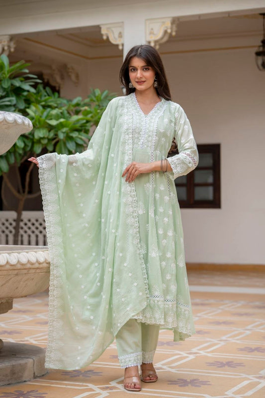 Presenting New Ready-Made Gown Pant Dupatta Collection