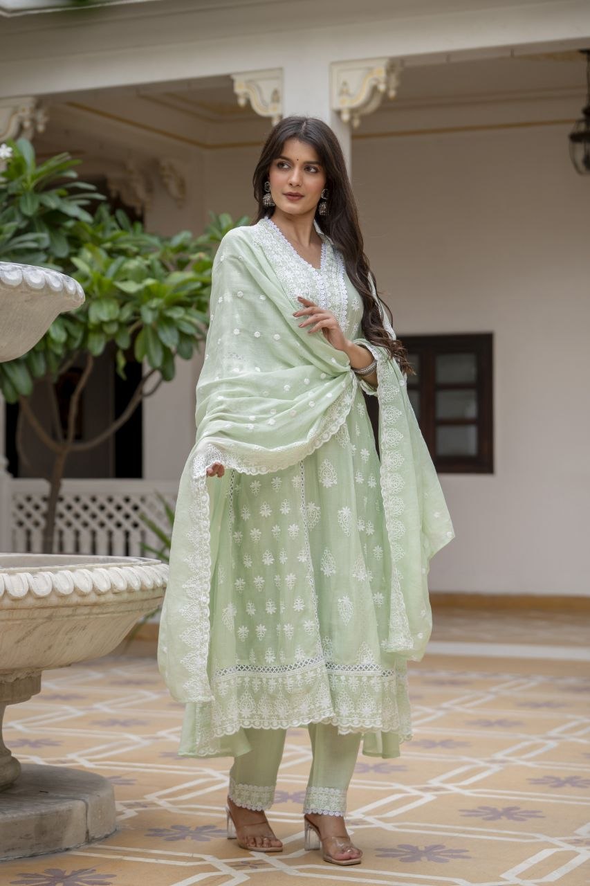 Presenting New Ready-Made Gown Pant Dupatta Collection