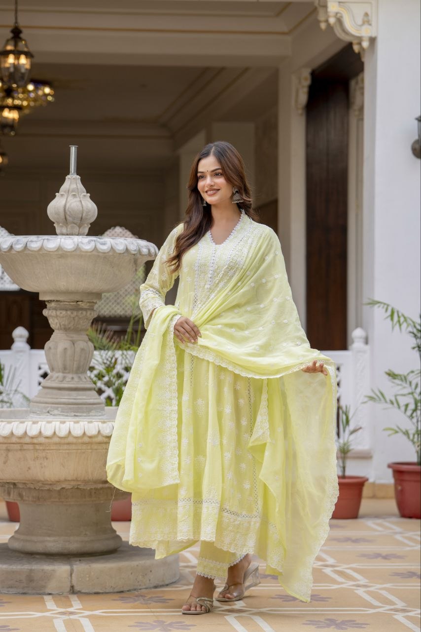 Presenting New Ready-Made Gown Pant Dupatta Collection