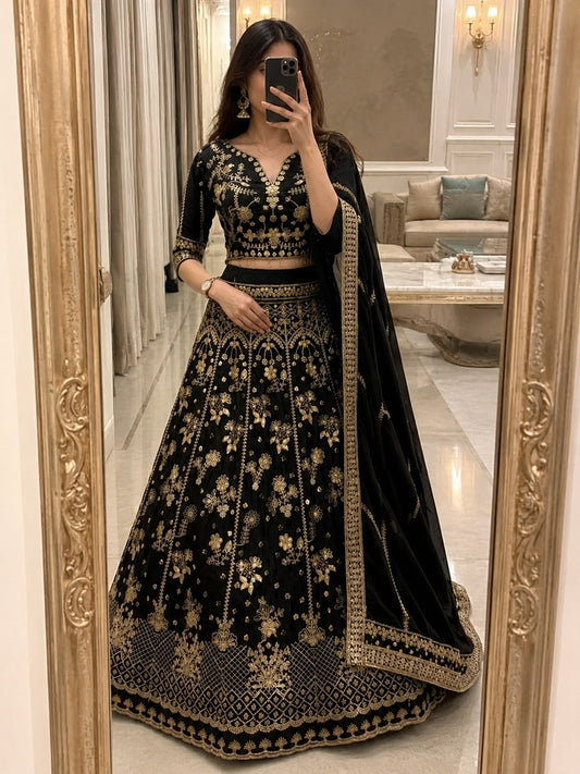 Presenting You Most Beautiful Most Trending Lehenga Collection