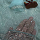 NEW EXCLUSIVE DESIGNER BEADS AND SEQUINS SAREE