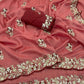Pure soft VICHITRA SILK sarees with amazing Sequences