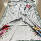 Cocktail Party Wear Satin silk Saree