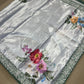 Cocktail Party Wear Satin silk Saree