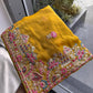 Party Wear Soft Fendy Chiffon Silk Saree
