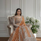 Butterfly Net Sequins and Codding Embroidery Work Lehenga Choli