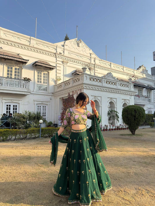 Designer Fox Georgette Lehenga Collection