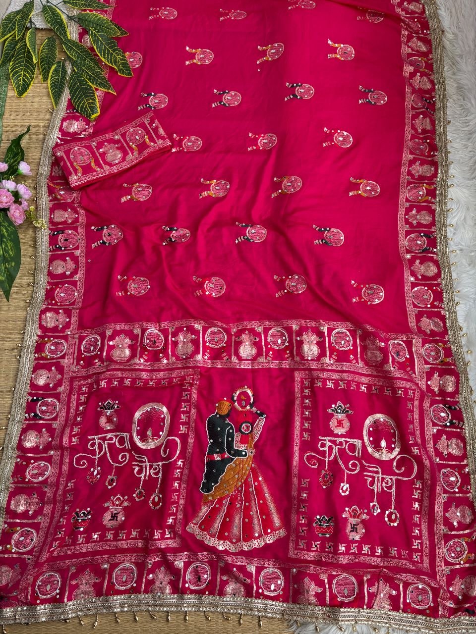 Very Pretty Nd Beautiful Women wearing this Red colour