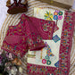 Soft Chinnon Silk with beautiful Print Saree