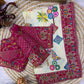 Soft Chinnon Silk with beautiful Print Saree