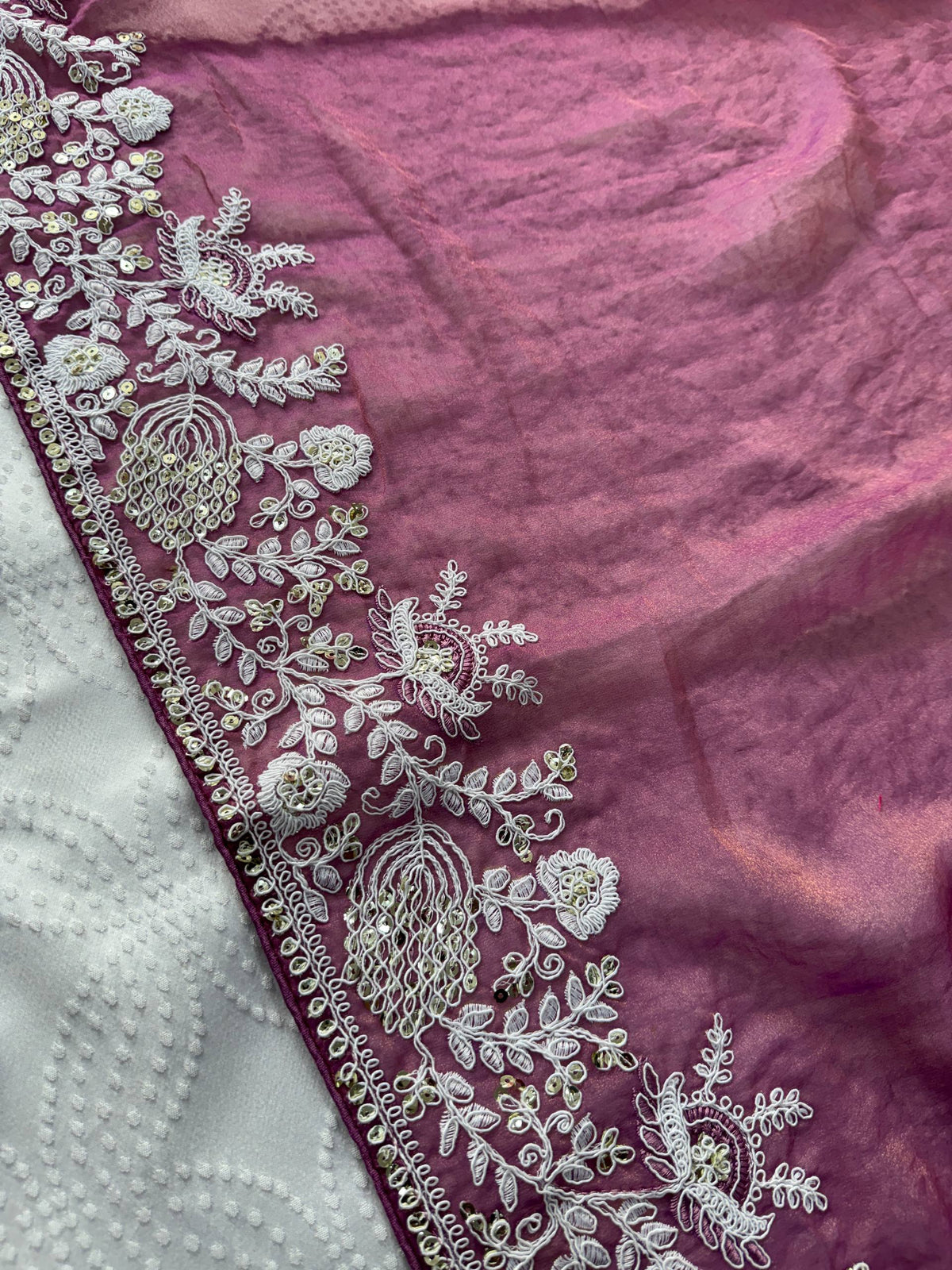 Wedding Special Party Wear Pure Gabana Silk saree