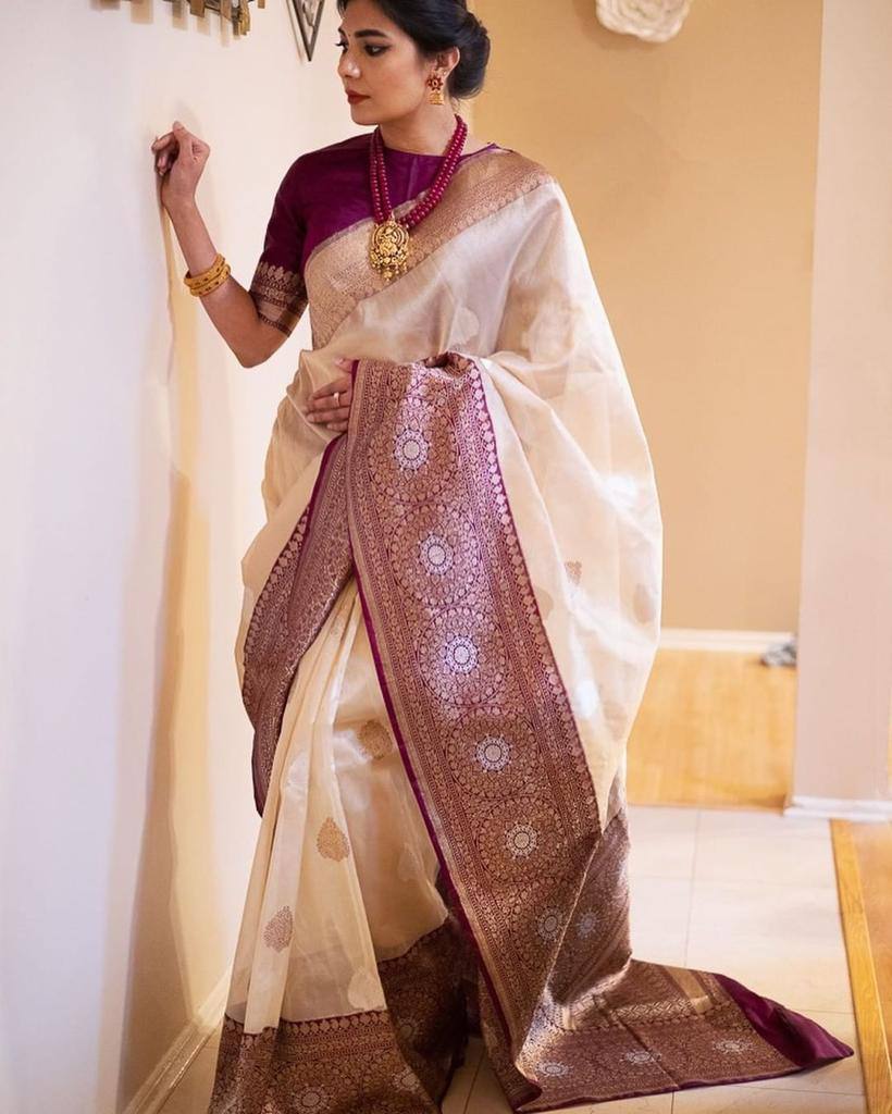 PURE GOLD ZARI SAREE