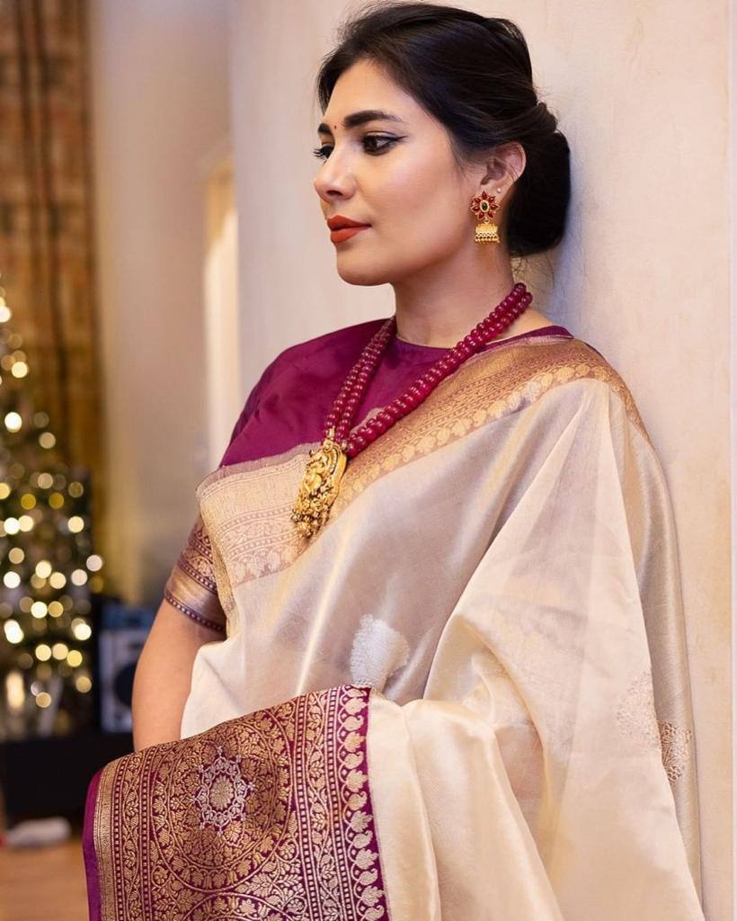 PURE GOLD ZARI SAREE