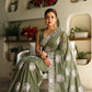 Designer Party Wear Soft Star Georgette Saree