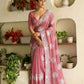 Designer Party Wear Soft Star Georgette Saree