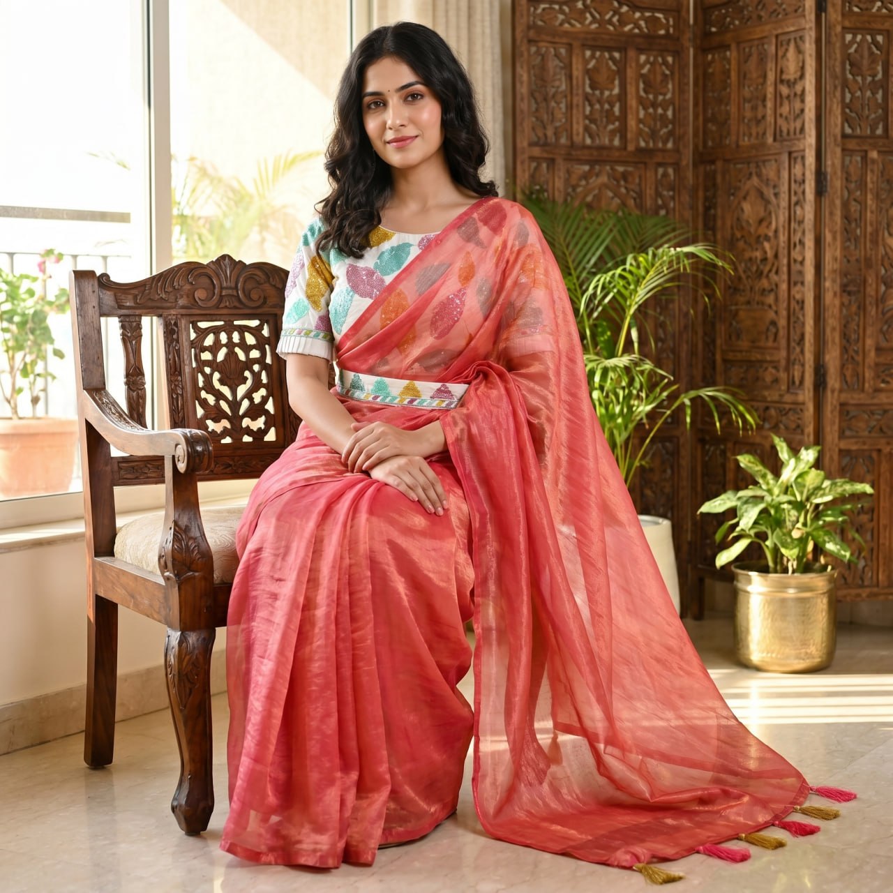 Launching New Designer saree