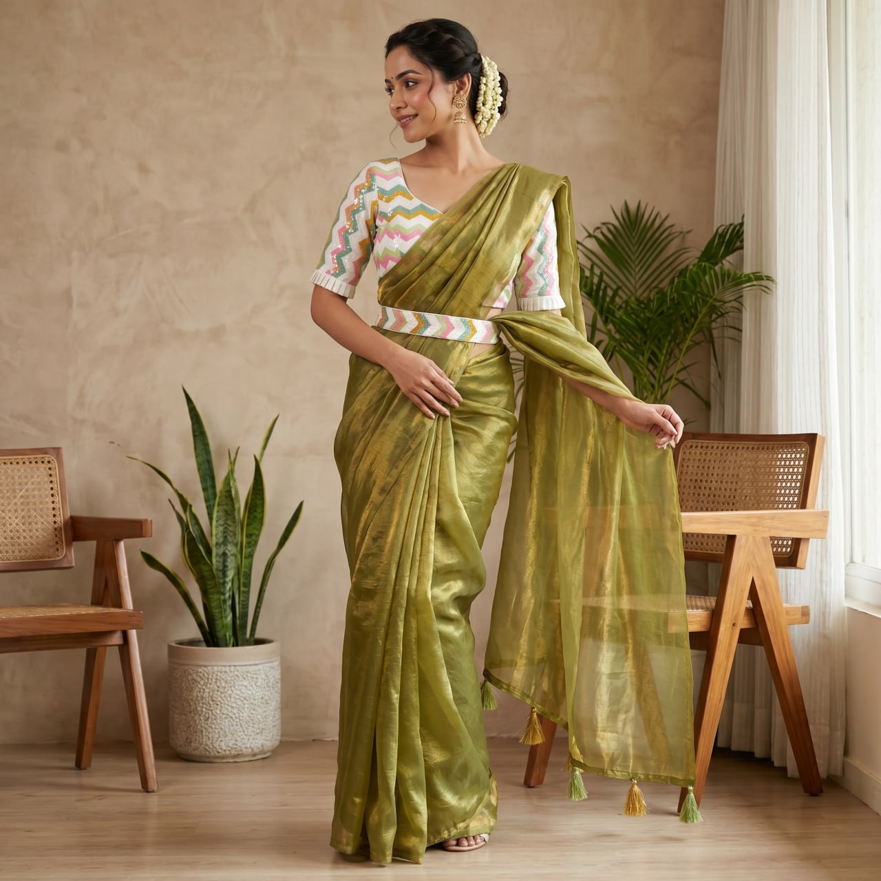 Launching New Designer saree