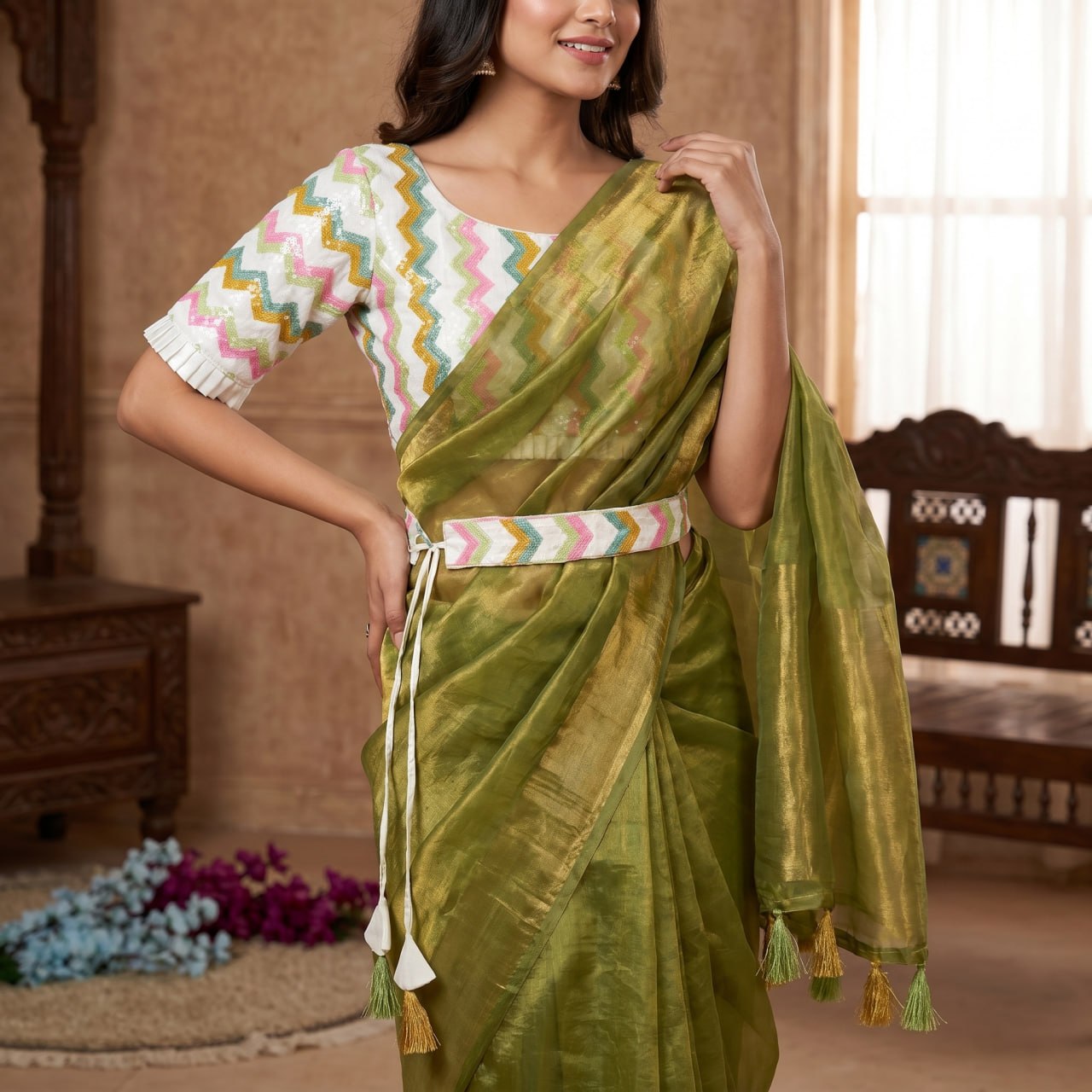 Launching New Designer saree