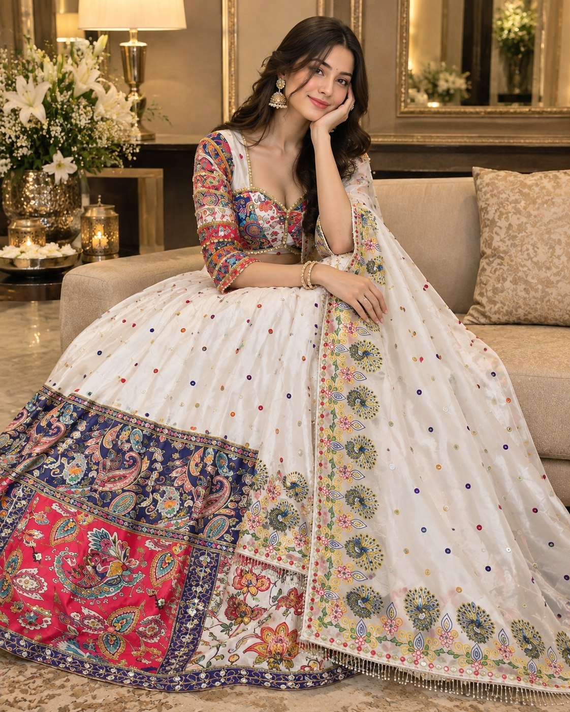 Presenting You Most Beautiful Most Beautiful Navratri Lehenga Collection