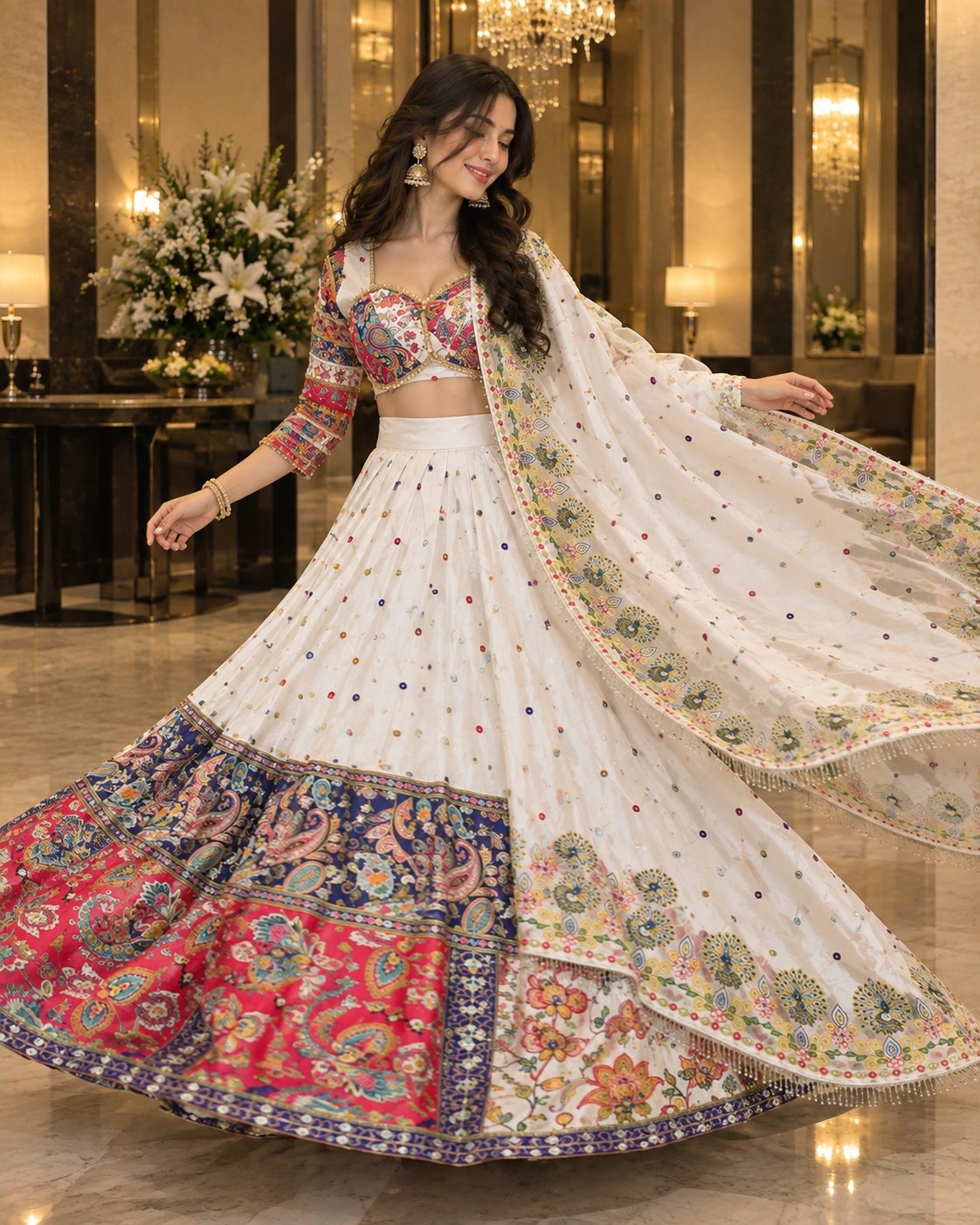 Presenting You Most Beautiful Most Beautiful Navratri Lehenga Collection