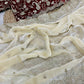 Soft space silk Satin Saree with heavy embroidery choli