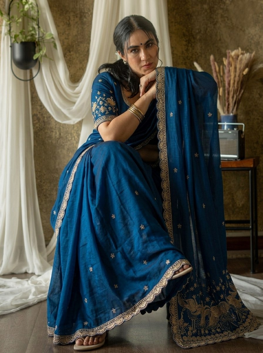 Party Wear Soft Rangoli Silk Saree