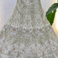Butterfly Net Sequins and Codding Embroidery Work Lehenga
