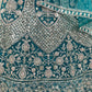 Butterfly Net Sequins and Codding Embroidery Work Lehenga