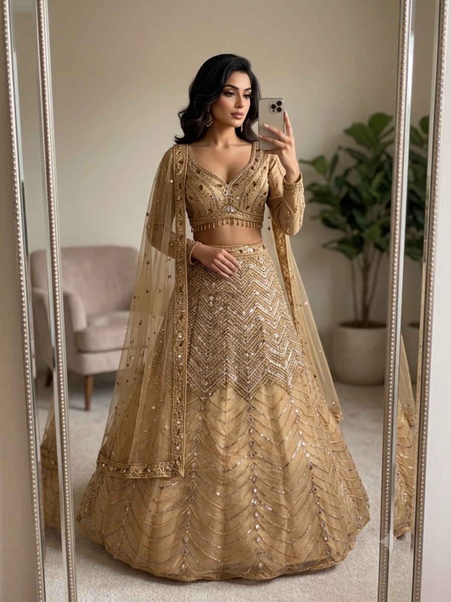 Presenting You Most Beautiful Most Trending Lehenga Collection