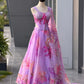 Pure Organza digital printed lehnga 8mtr flair lehnga